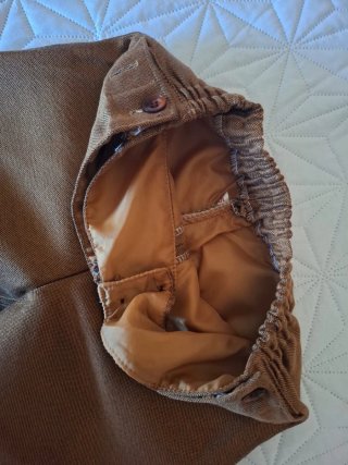 Pantaloni torrenti per bambini beige/marrone