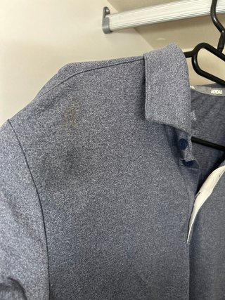 Polo Adidas Técnico Gris Talla S