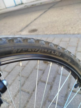 Bicicleta de montaña DTB Rueda 24