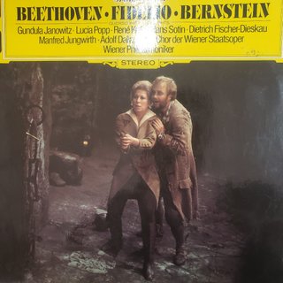 Vinilo beethoven fidelioo bernstein deutsche grammophon