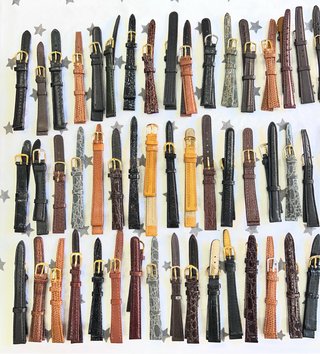 Correas de reloj de piel auténtica 12 mm – 3 € uni