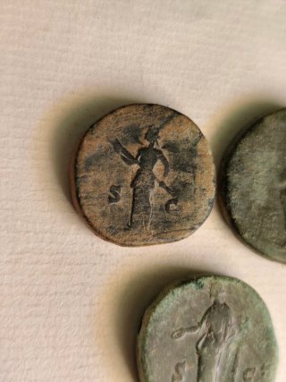 3 Monedas Romanas Sestercios Emperatrices
