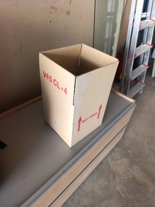 Cajas de cartón V45 CL x4