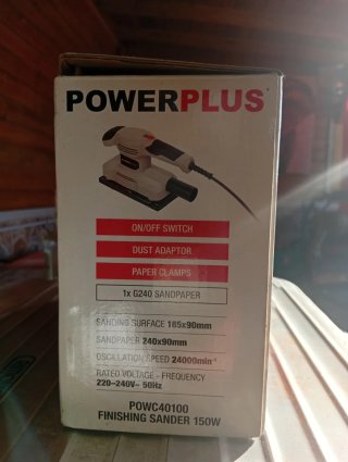 Lijadora Orbital Powerplus 150W