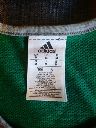 Camiseta Boston Celtics Adidas Talla M