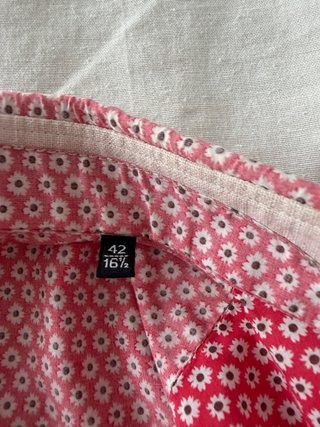 Camicia uomo DNL fantasia floreale cotone L