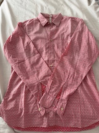 Camicia uomo DNL fantasia floreale cotone L