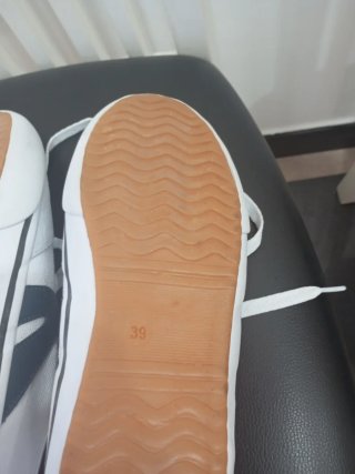 Zapatillas Rainha Blancas y Grises 41 España