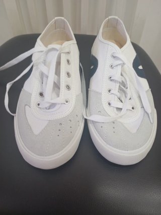 Zapatillas Rainha Blancas y Grises 41 España