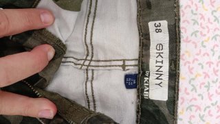Pantalón camuflaje verde