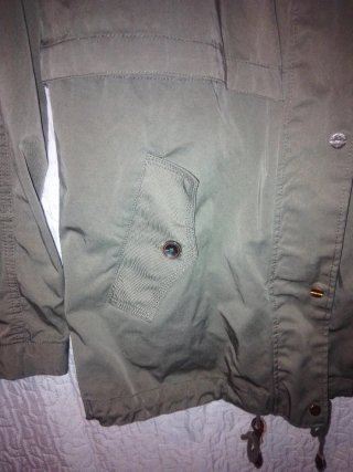 Chaqueta Zara Woman Verde Talla M