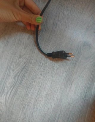 Lámpara de mesa con cable