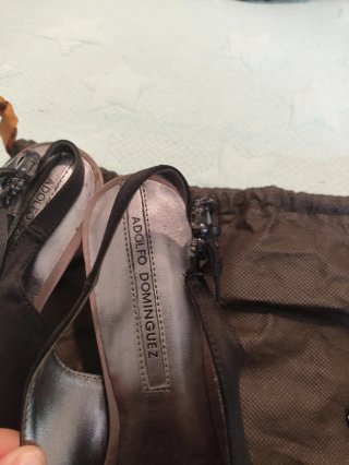 Adolfo Dominguez Zapatos y Bolso Ceremonia