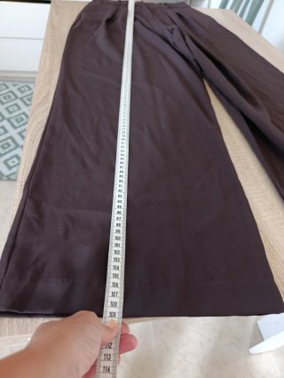 Pantaloni larghi Piazza Italia viola