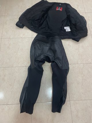 Traje de moto chaqueta y pantalón
