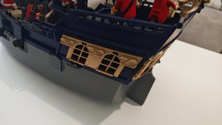 Galeón Inglés Playmobil 3940 Custom 6 Cañones