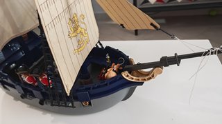 Galeón Inglés Playmobil 3940 Custom 6 Cañones