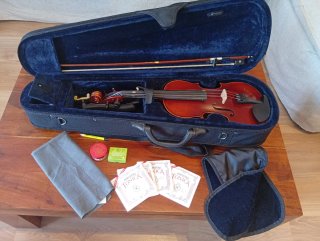 Violín 3/4 Jardon Rico con Accesorios