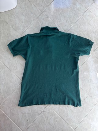 Polo Chemise Lacoste vintage verde bosque