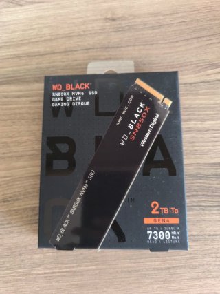 SSD M.2 2TB WD Black SN850X NVMe Gen4