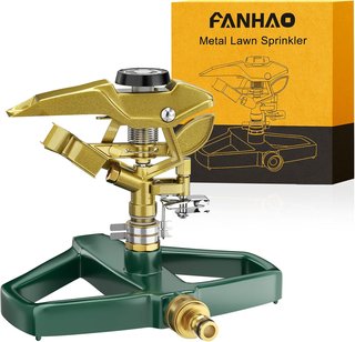 Aspersor FANHAO metálico 360° hasta 540 m²
