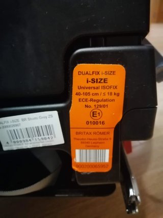 Silla coche Britax Römer Dualfix