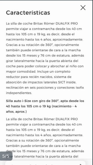 Silla coche Britax Römer Dualfix