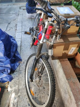 Bicicleta roja