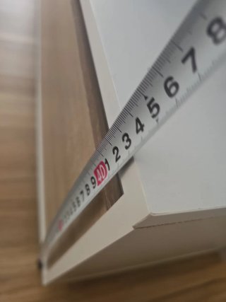 Mesa TV moderna madera y metal