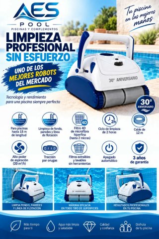 Limpiafondos Automático robot para piscinas