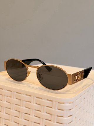 Gafas de sol Versace Oro y Negro