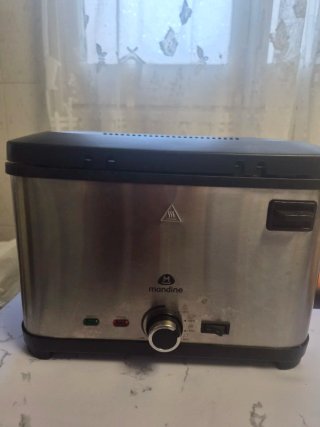 Freidora Maldine 4L Acero Inox