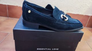 Mocasines Carmela Negros Talla 40