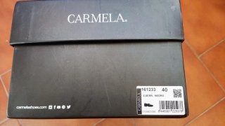 Mocasines Carmela Negros Talla 40