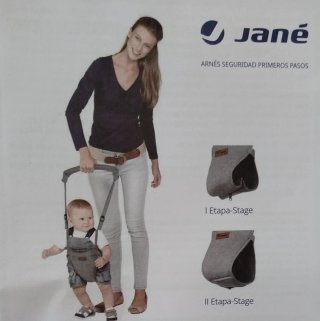 Arnés de seguridad Jané primeros pasos