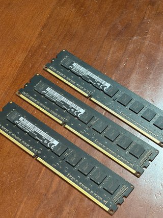 3x Memoria RAM Micron 4GB DDR3