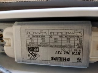 Regleta Philips Blanca 60cm