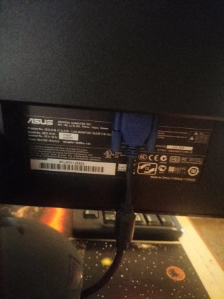 Monitor PC ASUS 21.5" Full HD (Modelo VH222D)