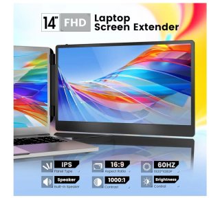 Pantalla Portátil DomyFan S1 Dual Screen