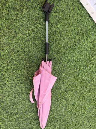 Sombrilla Bugaboo rosa para cochecito