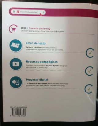 ¡En venta! Libro de gestión económica y financiera