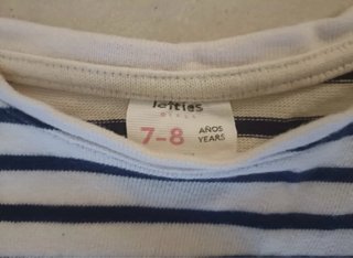 Jersey rayas niña Talla 7-8