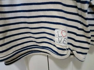 Jersey rayas niña Talla 7-8