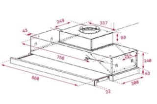 Campana extractora Teka CNL 9610