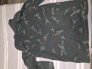 Chaqueta Pull&Bear Camuflaje Talla L