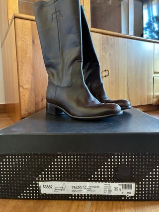 Stivali Fratelli Rossetti Pelle Marrone 35.5
