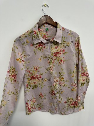 United Colors of Benetton Vintage Floral Shirt / C