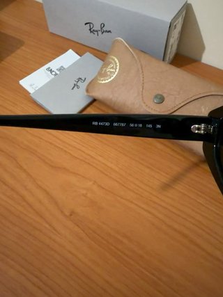Gafas de sol Ray-Ban RB4473D negras originales
