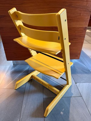 Silla Stokke Tripp Trapp Amarilla + Accesorios