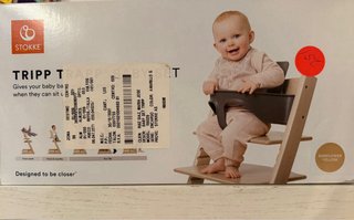 Silla Stokke Tripp Trapp Amarilla + Accesorios